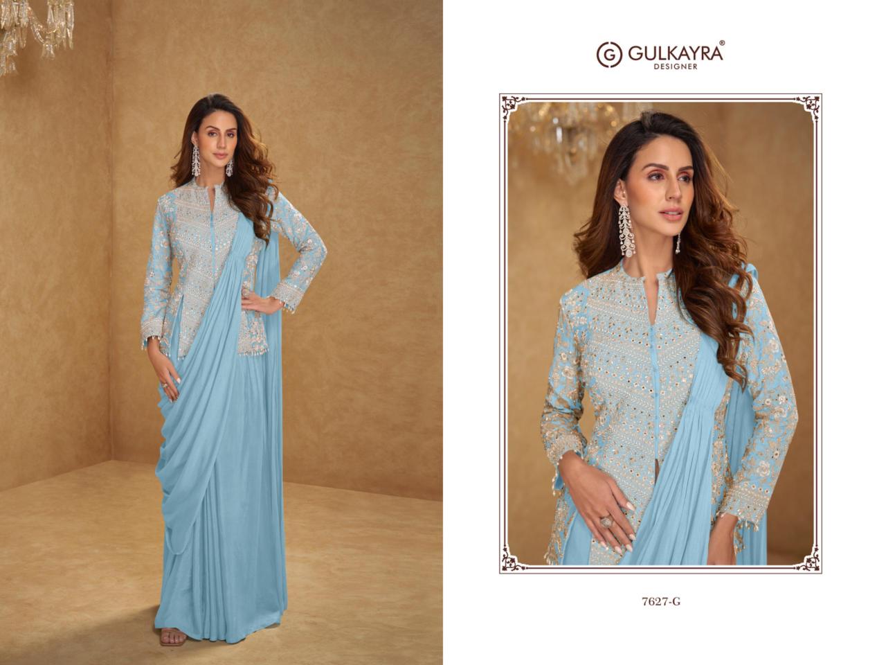 Gulkayra mirza new color hyderabad designer salwar suits wholesaler